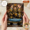 Bad Moons Ork Birthday Invitation | Warhammer 40K Photo Invite 3 Bad Moons Ork Birthday Invitation | Warhammer 40K Photo Invite