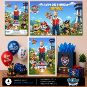 Paw Patrol Birthday Bundle