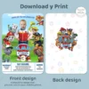Paw Patrol Birthday Invitation | Paw Patrol Photo Invite 5 Paw Patrol Birthday Invitation | Paw Patrol Photo Invite