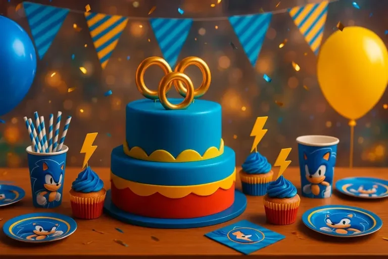 Sonic Birthday Party Ideas