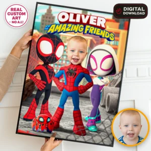 Spidey Birthday Welcome Sign | Custom Spidey Party Decor