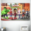 Spin Birthday Banner | Personalized Spidey Photo Banner 4 Spin Birthday Banner | Personalized Spidey Photo Banner