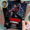 Miles Morales Birthday Invite | Spiderman Party Invitation 2 Miles Morales Birthday Invite | Spiderman Party Invite