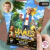 Pokemon Birthday Invitation | Custom Pokemon Party Invite 2 Pokemon Birthday Invitation | Custom Pokemon Party Invite