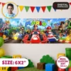 Mario Kart Photo Banner | Mario Kart Party Backdrop 6×2 2 Mario Kart Photo Banner | Mario Kart Party Backdrop 6×2