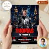 Custom Venom Birthday Invitation | Dark Symbiote Photo Invite 3 Custom Venom Birthday Invitation | Dark Symbiote Photo Invite