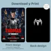 Custom Venom Birthday Invitation | Dark Symbiote Photo Invite 5 Custom Venom Birthday Invitation | Dark Symbiote Photo Invite