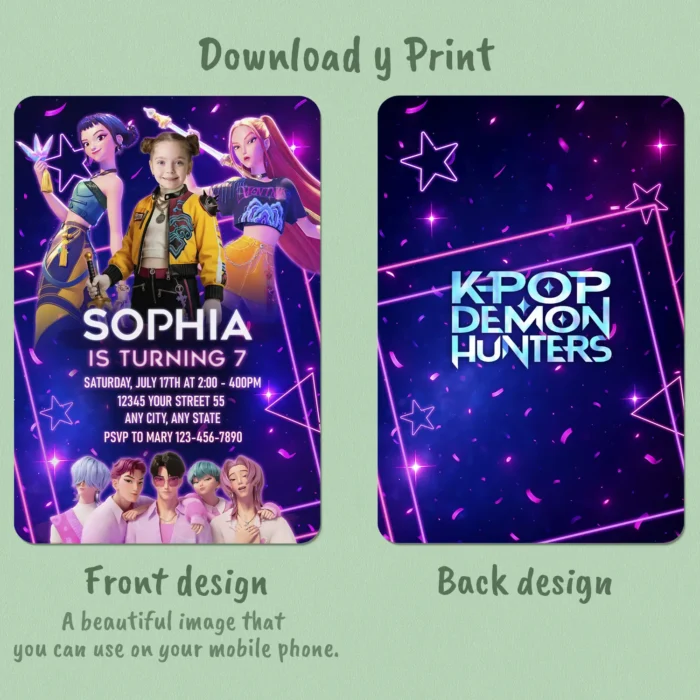 KPop Demon Hunters Birthday